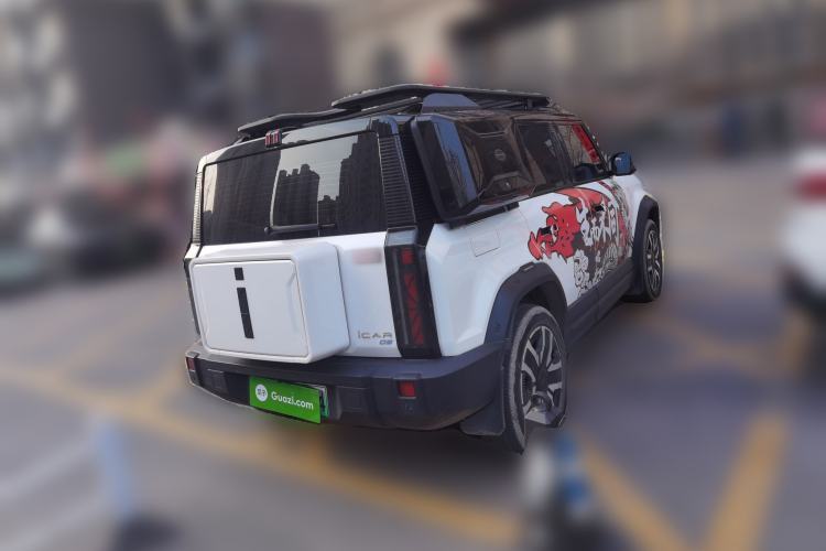 Used iCAR 03 2024 472km Four-Wheel Drive Long-Range Version Rear Right 45 Deg