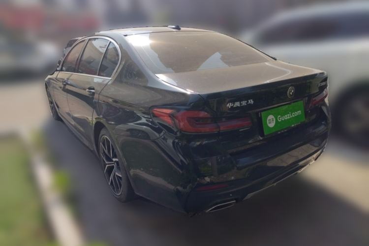 Used BMW 5 Series 2021 530Li Luxury Edition M Sport Package Rear Left 45 Deg