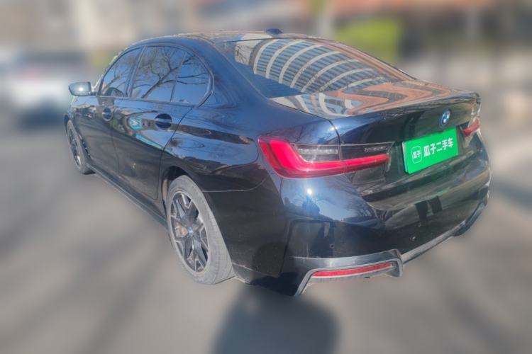 Used BMW i3 2023 eDrive 40 L Midnight Edition Rear Left 45 Deg