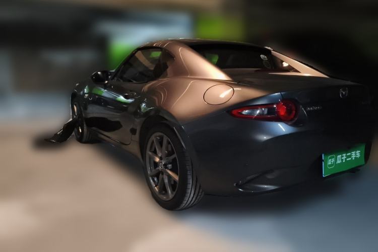 Used Mazda MX-5 2018 2.0L RF Platinum Steel Gray Rear Left 45 Deg