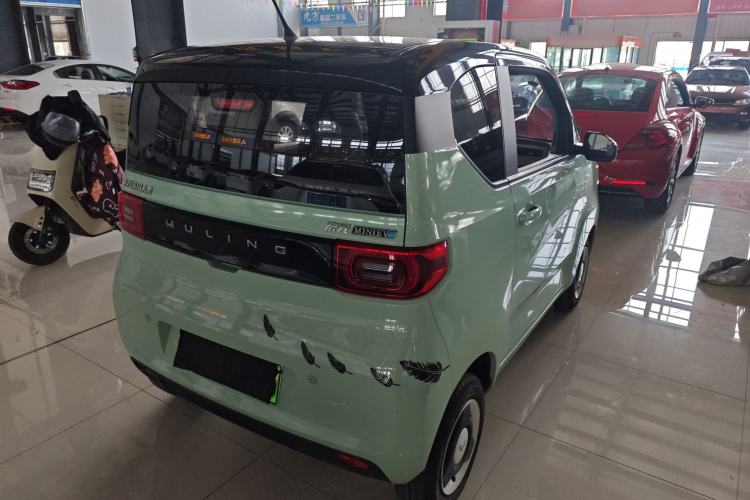 Used Wuling Hongguang MINIEV 2022 Macaron Fashion Edition Lithium-Nickel-Cobalt-Alpha-oxide Rear Right 45 Deg