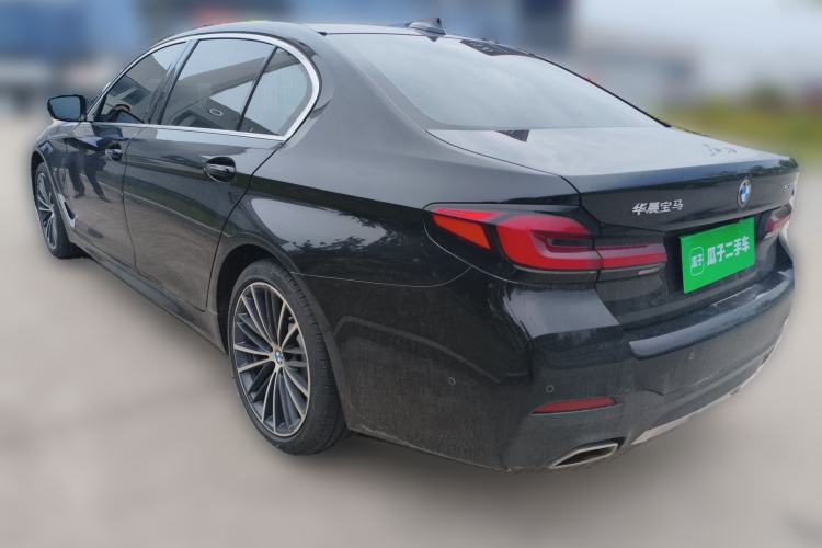 Used BMW 5 Series 2023 530Li Leading Model M Sport Package Rear Left 45 Deg