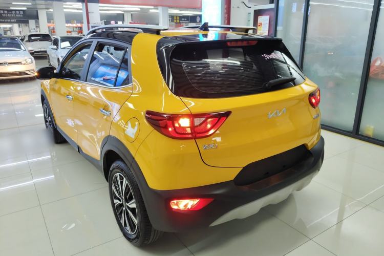 Used Kia kx1 Stonic 2021 1.4L CVT Sunroof Model Rear Left 45 Deg