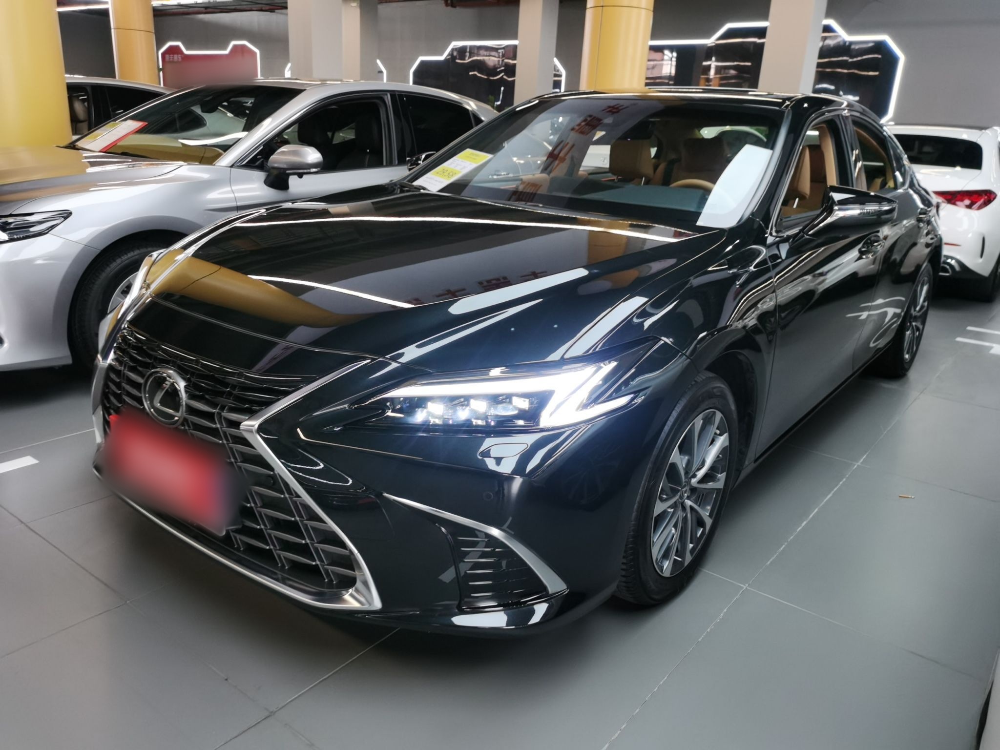 تحت مقدمة السيارة