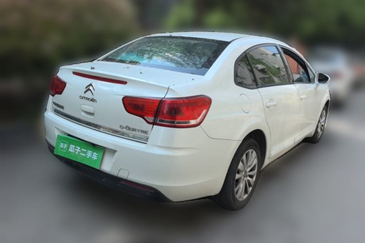 Used Citroen C-Quatre 2014 1.6L Automatic Connected Car Version Rear Right 45 Deg