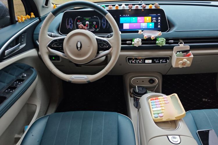 Used ORA Good Cat 2023 401 km Standard Range Prestige Version Lithium Iron Phosphate Center Console