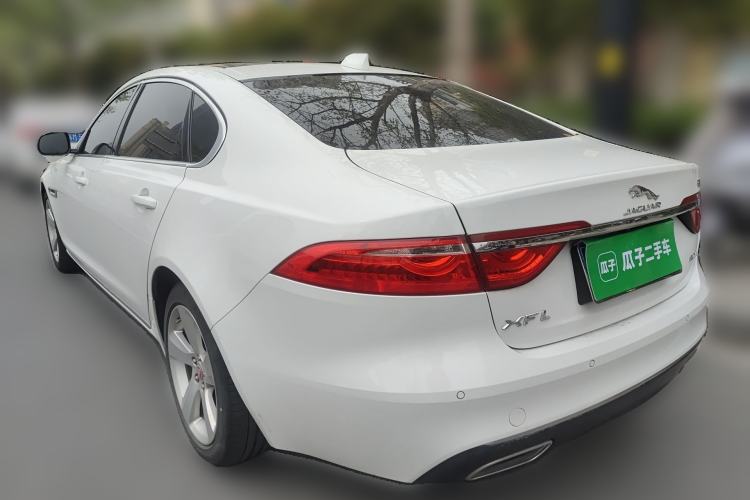 Used Jaguar XFL 2020 XFL 2.0T P200 Two-Wheel-Drive Elite Edition Rear Left 45 Deg