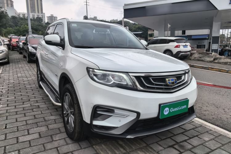 Used Geely Auto Emgrand X7 Sport 2018 1.8TD Automatic Two-Wheel Drive Smart Connect 4G Internet Edition Front Right 45 Deg