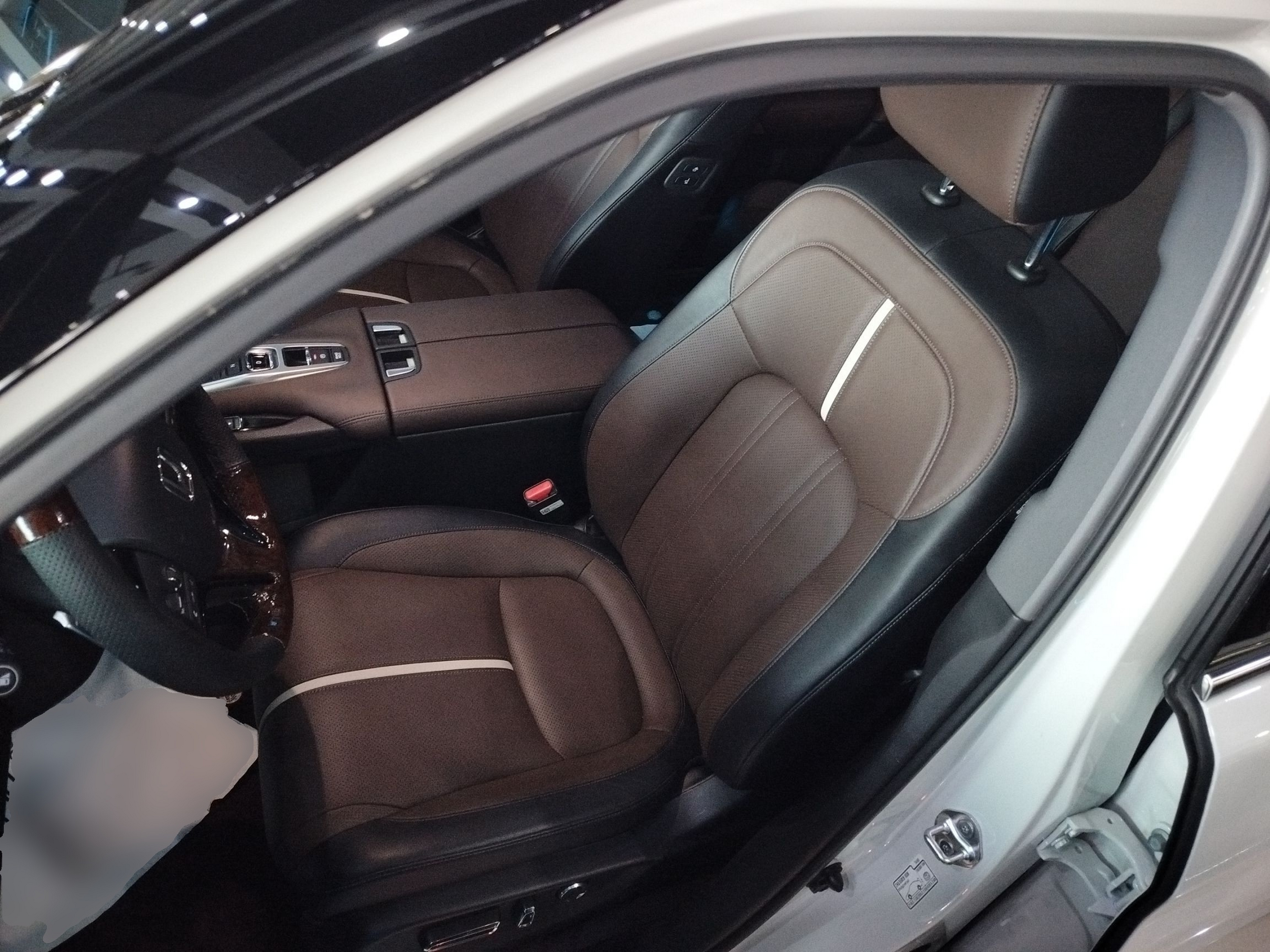 Avant de la voiture