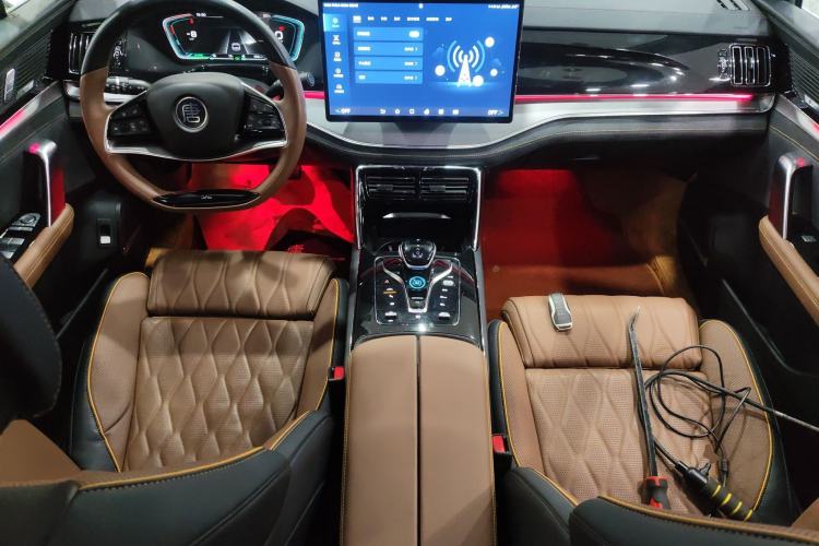 Used BYD Tang New Energy 2021 DM-i 112KM Prestige Model Center Console