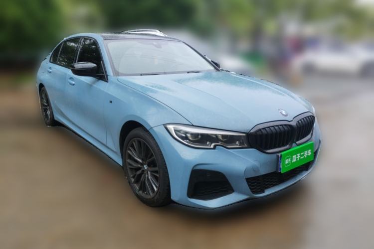 Used BMW 3 Series 2020 330Li xDrive M Sport Night Edition Front Right 45 Deg