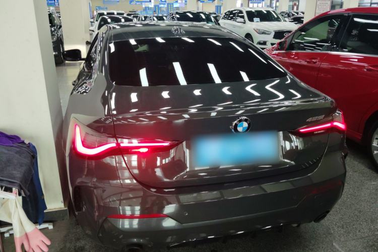 Used BMW 4 Series 2023 425i M Sport Night Edition Rear Left 45 Deg