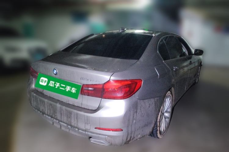 Used BMW 5 Series New Energy 2020 Mileage Upgrade Version 530Le Luxury Package Rear Right 45 Deg