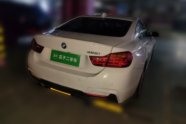 Used BMW 4 Series 2014 420i Design Package Model Rear Right 45 Deg