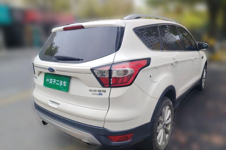 Used Ford Kuga 2017 EcoBoost 245 4x4 Prestige Edition Rear Right 45 Deg