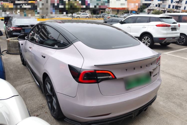 Used Tesla Model 3 2021 Performance High-Performance All-Wheel-Drive Version 3D6 Exterior 2