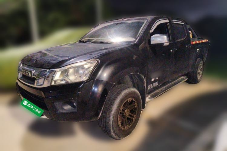 Used Isuzu JLM 2017 2.0T Two-Wheel Drive Extended Cargo Bed Ultra-Luxury Version 4K21D4T