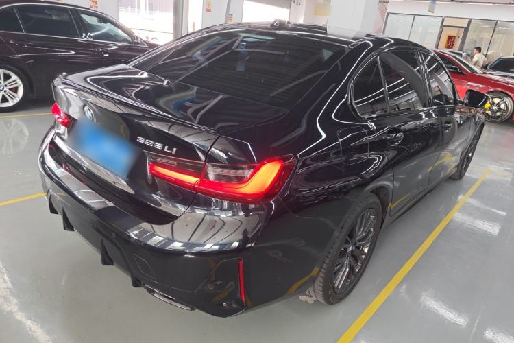 Used BMW 3 Series 2024 325Li M Sport Night Edition Package Rear Right 45 Deg