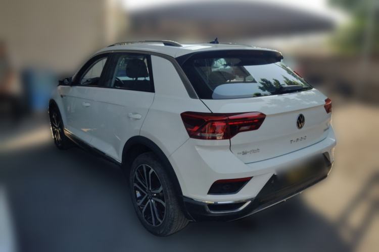 Used Volkswagen T-ROC 2021 280TSI DSG Two-Wheel Drive Comfort Connect Edition Rear Left 45 Deg