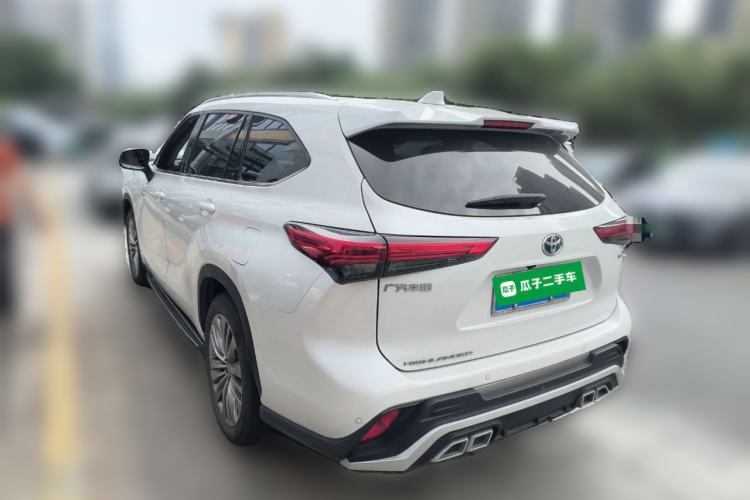 Used Toyota Highlander 2022 Dual-Engine 2.5L Two-Wheel Drive Prestige Edition 7-Seater Rear Left 45 Deg