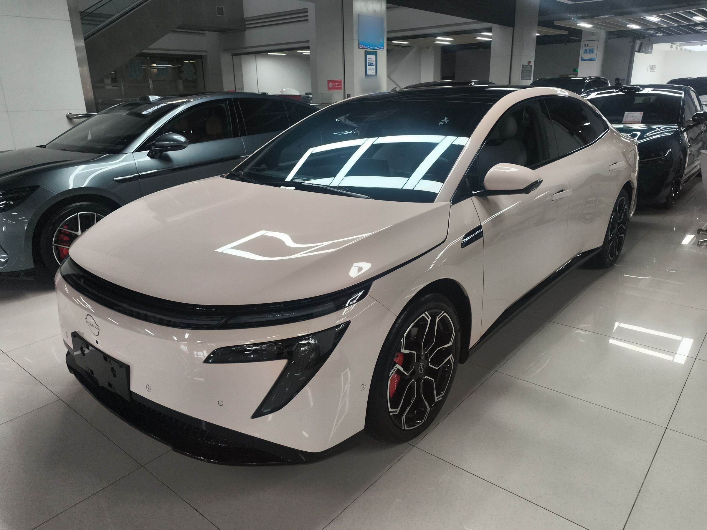 تحت مقدمة السيارة