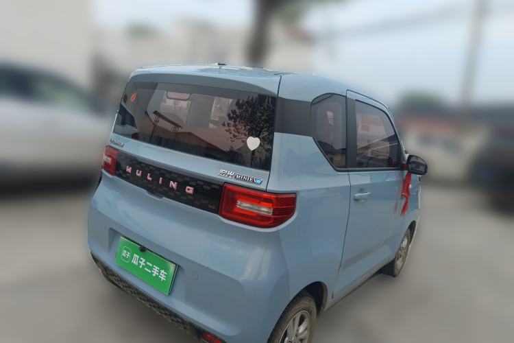Used Wuling Hongguang MINIEV 2020 Enjoyment Model Lithium Iron Phosphate Rear Right 45 Deg