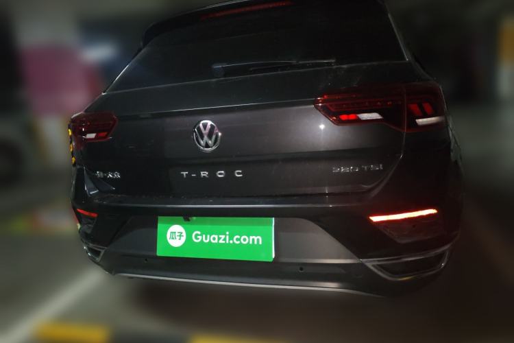 Used Volkswagen T-ROC 2020 280TSI DSG Two-Wheel Drive Comfort Version Rear