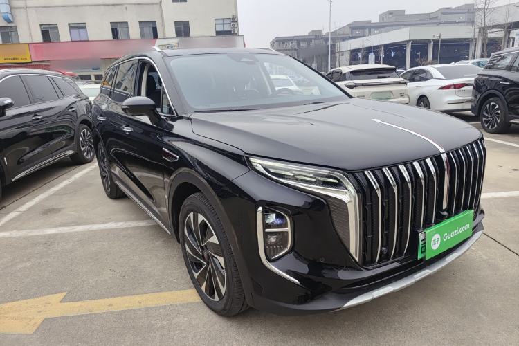 Used Hongqi HS7 PHEV 2024 2.0T PHEV Four-Wheel Drive Flagship Edition 7 Seats Front Right 45 Deg
