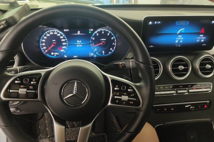 Used Mercedes-Benz GLC Coupe 2021 GLC 300 4MATIC Coupe SUV Center Console