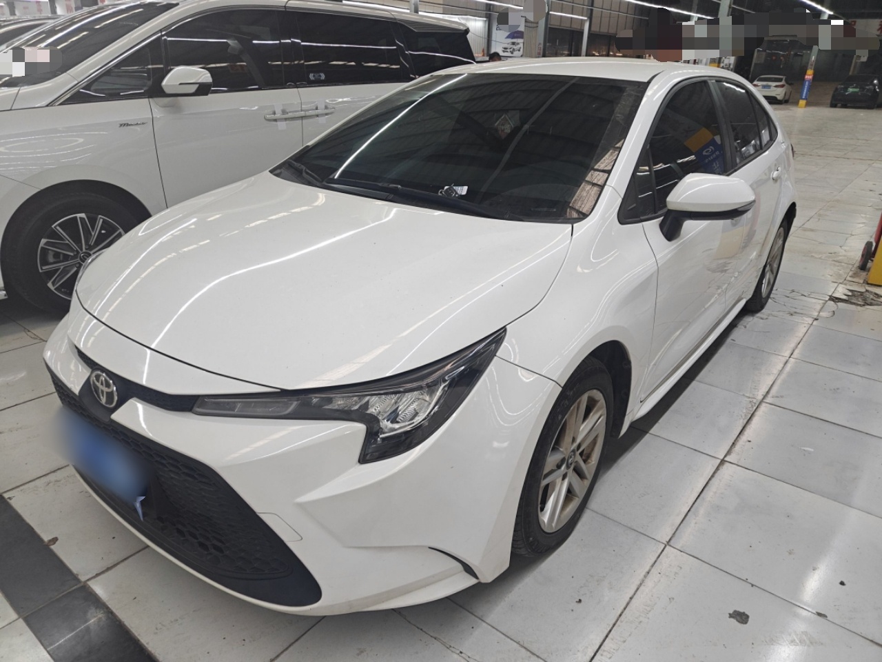 تحت مقدمة السيارة