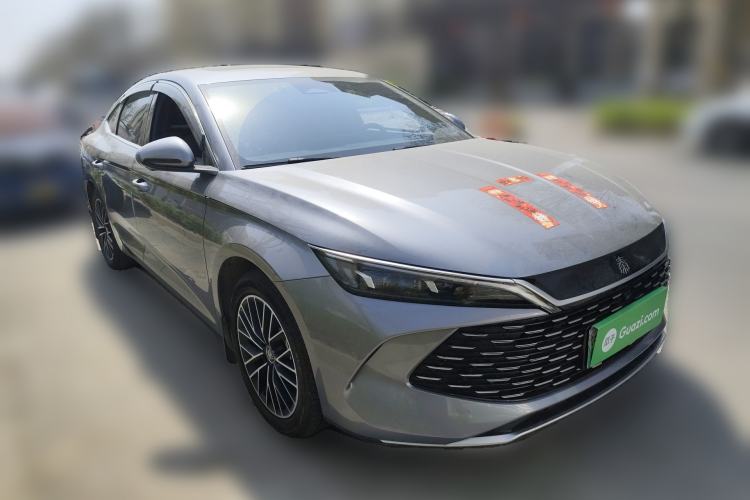 Used BYD Qin L 2024 DM-i 120KM Excellence Model Front Right 45 Deg