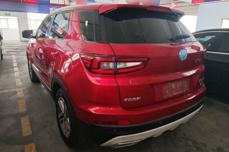Used CHANGAN CS55 2018 1.5T Automatic Colorful Edition China V Standard Rear Left 45 Deg