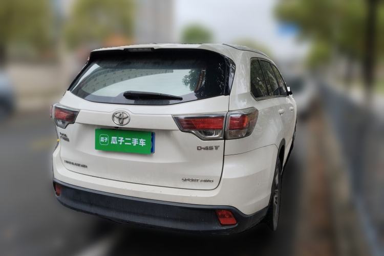 Used Toyota Highlander 2015 2.0T Four-Wheel Drive Luxury Navigation Version with 7 Seats
