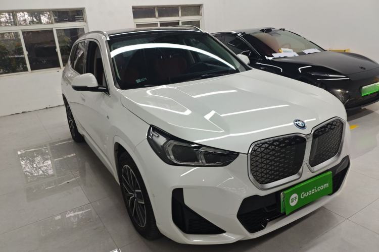 Used BMW iX1 2023 eDrive25L M Sport Package Front Right 45 Deg