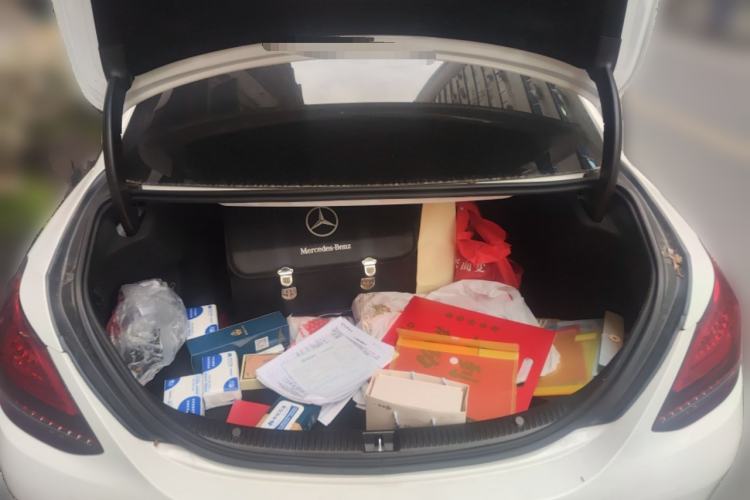 Used Mercedes-Benz C-Class 2021 C 200 L Fashion Edition Sport Version Trunk