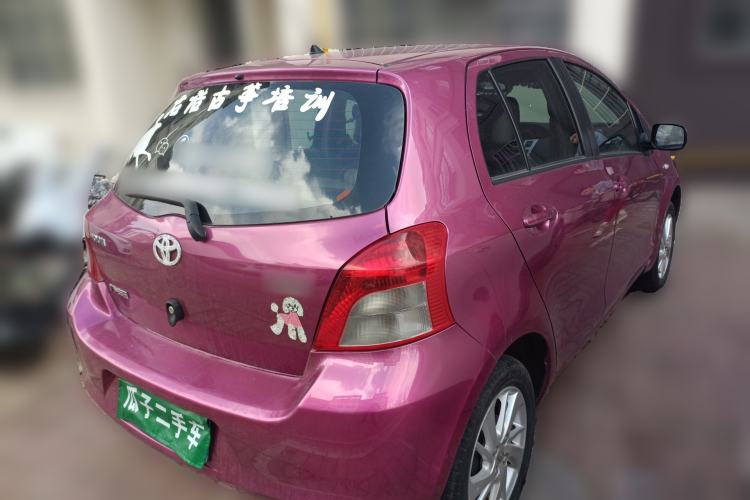 Used Toyota Yaris 2011 1.6E Automatic Charm Edition Rear Right 45 Deg