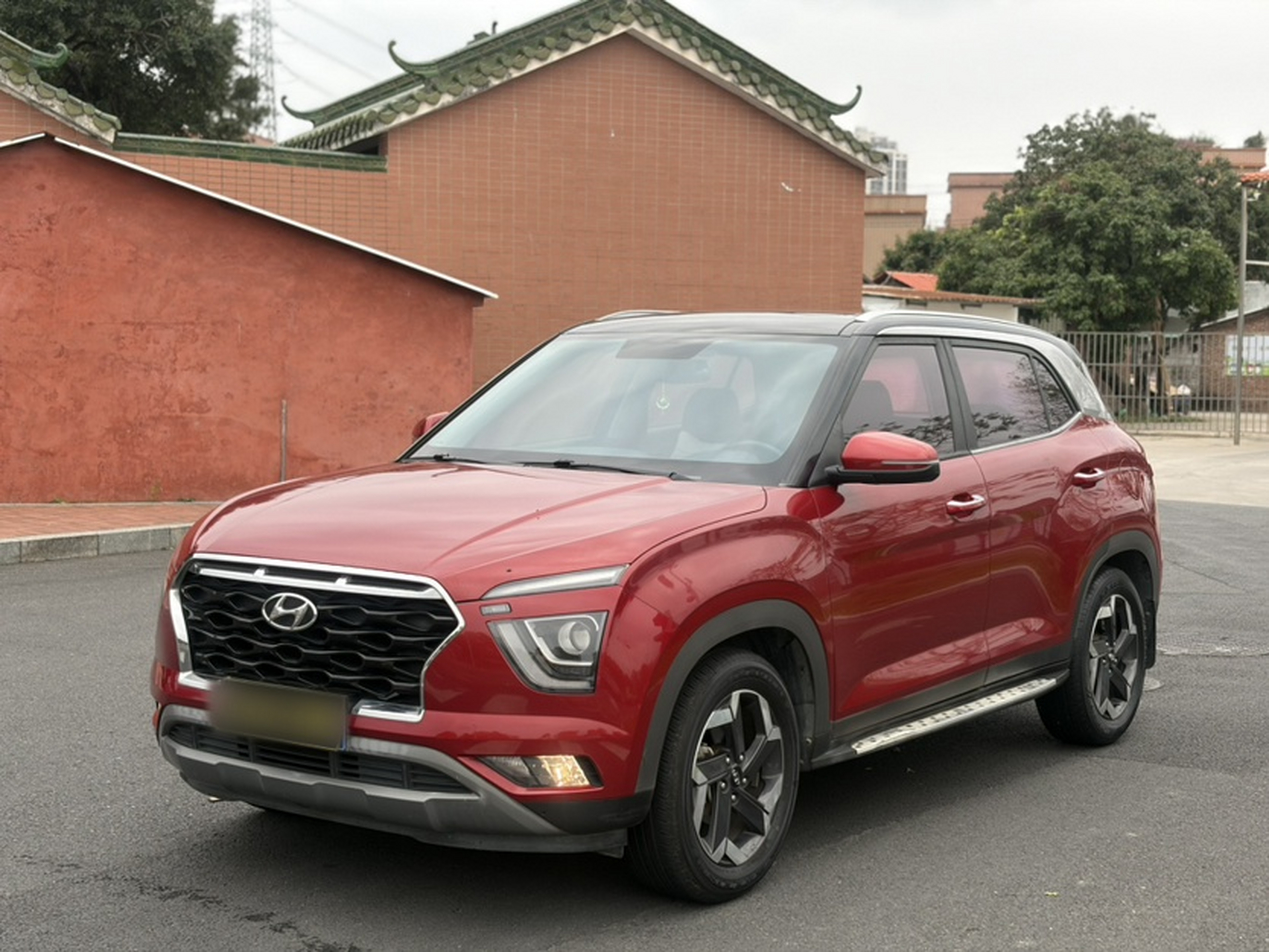 Parte inferior delantera