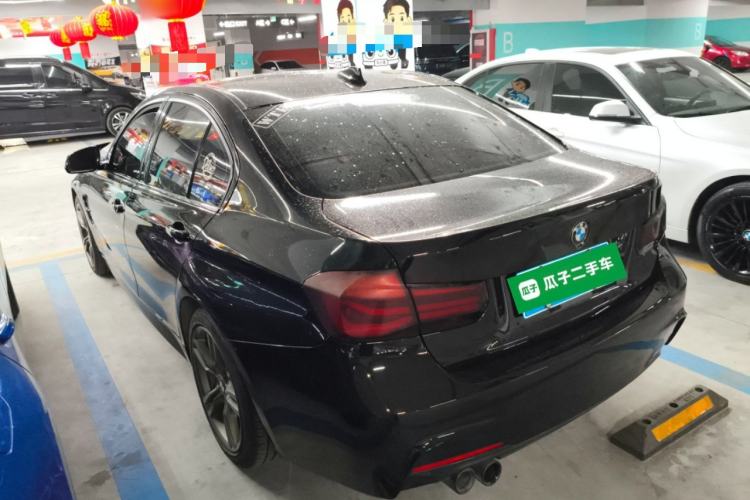 Used BMW 3 Series 2018 330i M Sport Night Edition Rear Left 45 Deg