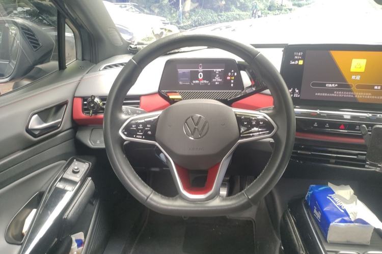 Used Volkswagen ID.4 X 2022 Pure Long-Range Version Steering Wheel