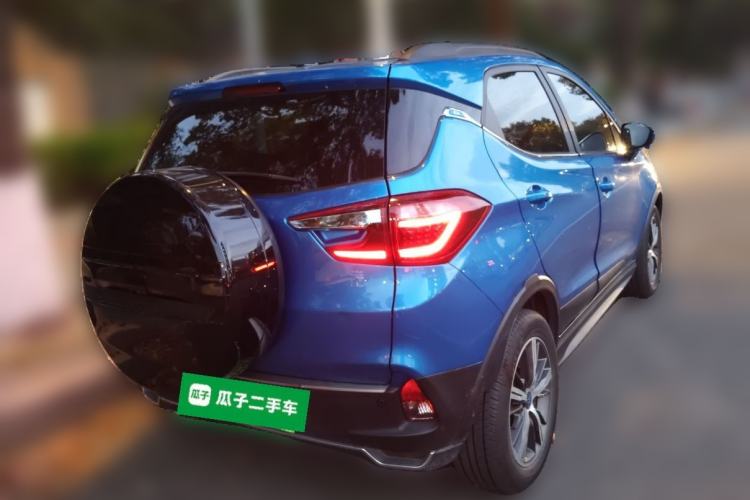 Used BYD Yuan New Energy 2018 EV360 Smart Connected Cool Model Rear Right 45 Deg