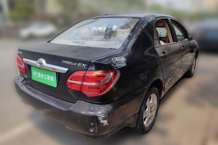 Used Toyota Corolla EX 2013 1.6L Manual Luxury Edition Rear Right 45 Deg