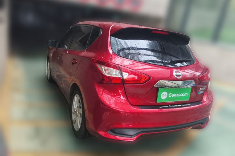 Used Nissan Tiida 2016 1.6L CVT Cool Dynamic Edition Rear Left 45 Deg