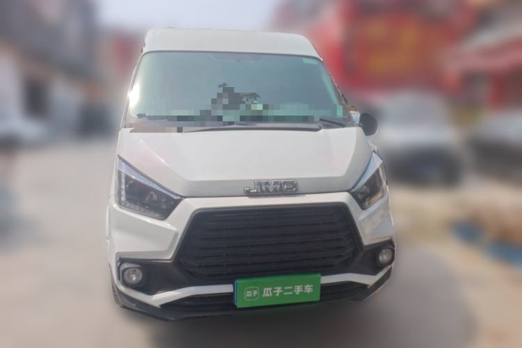 Used JMC Transit 2019 2.8T Commercial Version Short Wheelbase Mid-Roof 3-Seater China VI Standard JX493

