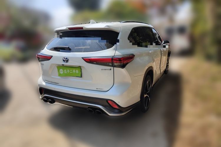 Used Toyota Crown Kluger 2022 2.5L HEV Four-Wheel Drive Premium Edition Rear Right 45 Deg