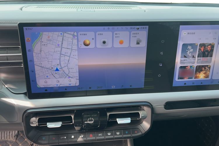 Used BAIC Off-Road BJ40 2024 2.0T All-New Blade Hero Edition Climber Audio And AC Panel