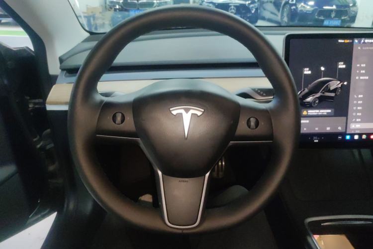 Used Tesla Model 3 2021 Standard Range Rear-Wheel Drive Upgraded Version 3D6 Steering Wheel
