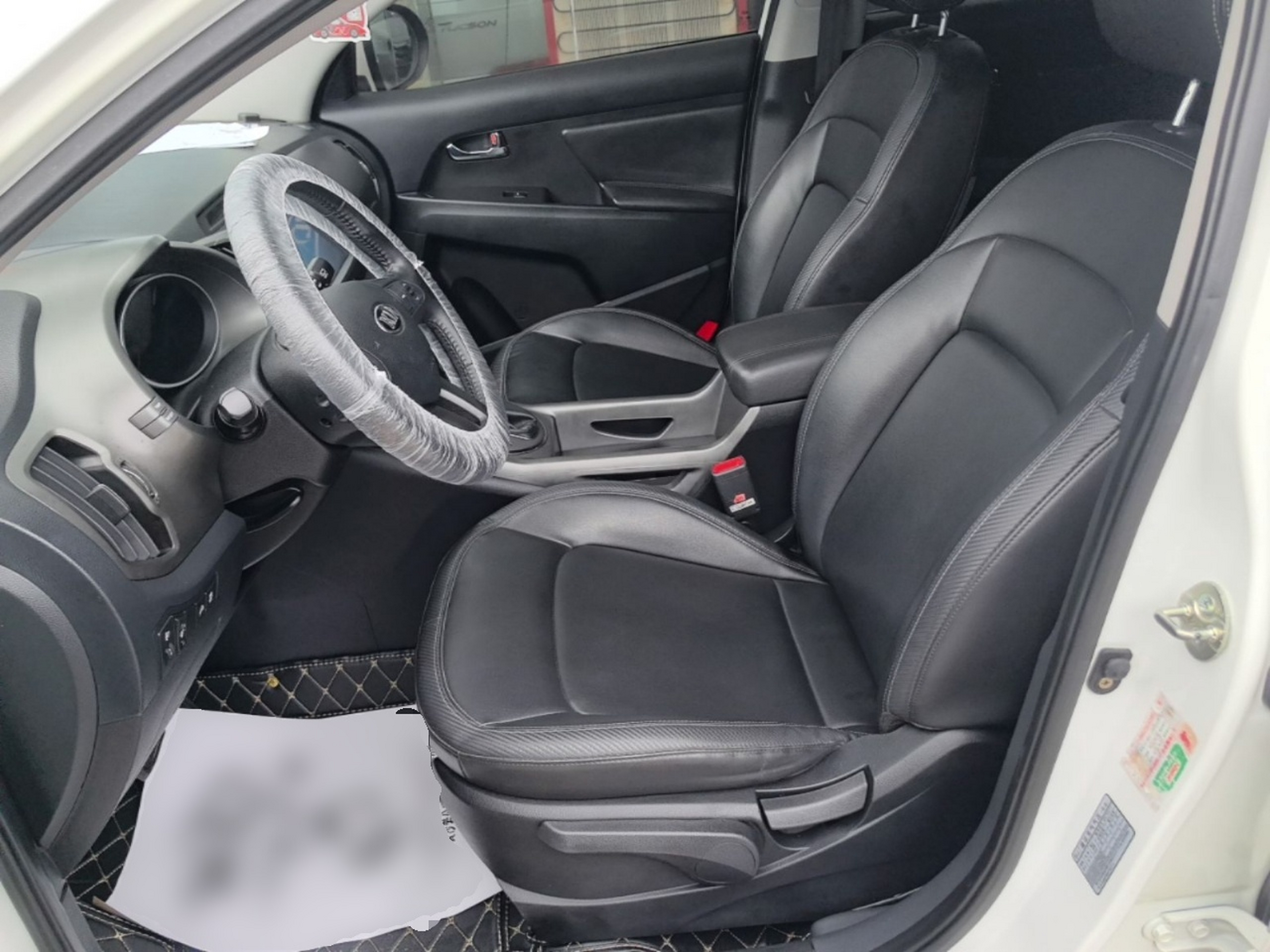 Avant de la voiture