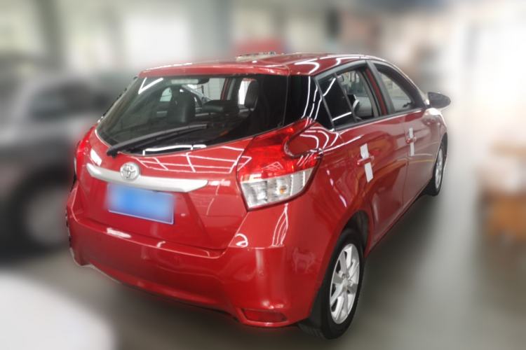 Used Toyota YARiS L Zhi Xuan 2015 1.5G Automatic Xuan Dong Sunroof Special Edition Rear Right 45 Deg