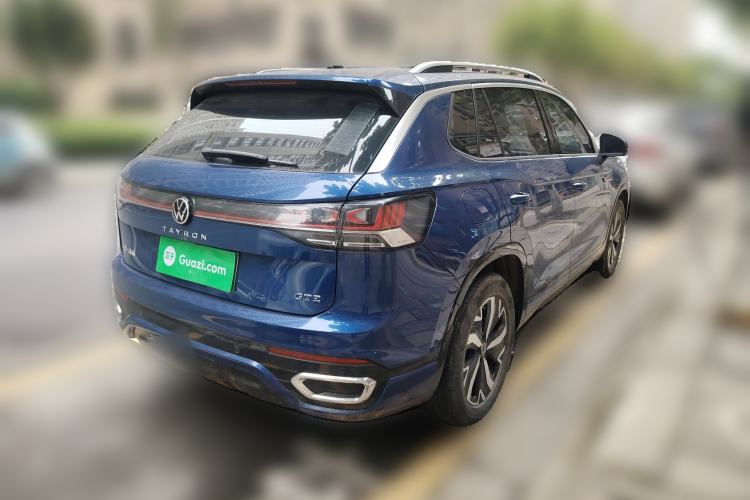 Used Volkswagen Tayron GTE Plug-in Hybrid 2023 280TSI Luxury Plus Advanced Edition Rear Right 45 Deg