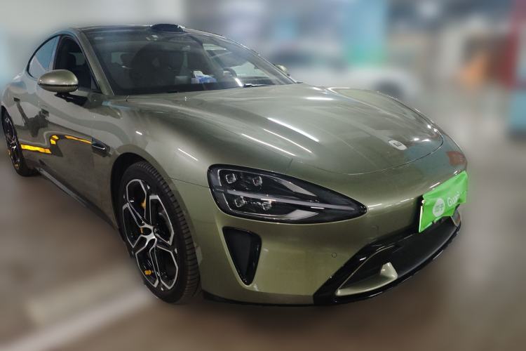 Used Xiaomi Auto SU7 2024 Four-Wheel Drive Ultra-Long Range Advanced Intelligent Driving Max Edition Front Right 45 Deg